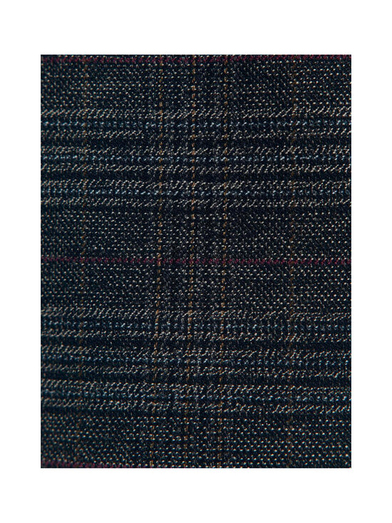 Object - ObjLisa Wide -housut - DARK GREY MELANGE CHECKS:BLUE/BROWN | Stockmann - photo 3