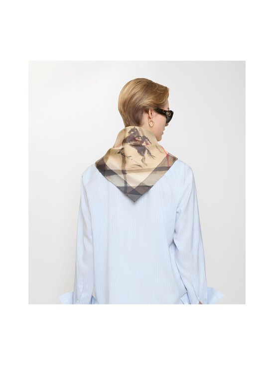 Burberry - Check Print -huivi - A2021 SAND | Stockmann - photo 4