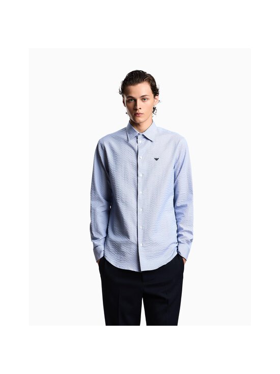 Emporio Armani - Kauluspaita - LIGHT BLUE FANCY - photo 3 Emporio Armani - Kauluspaita - LIGHT BLUE FANCY | Stockmann - photo 3