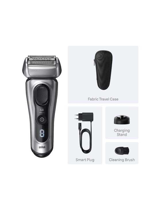 Braun - 8617s Series-8 -partakone - BLACK | Stockmann - photo 4