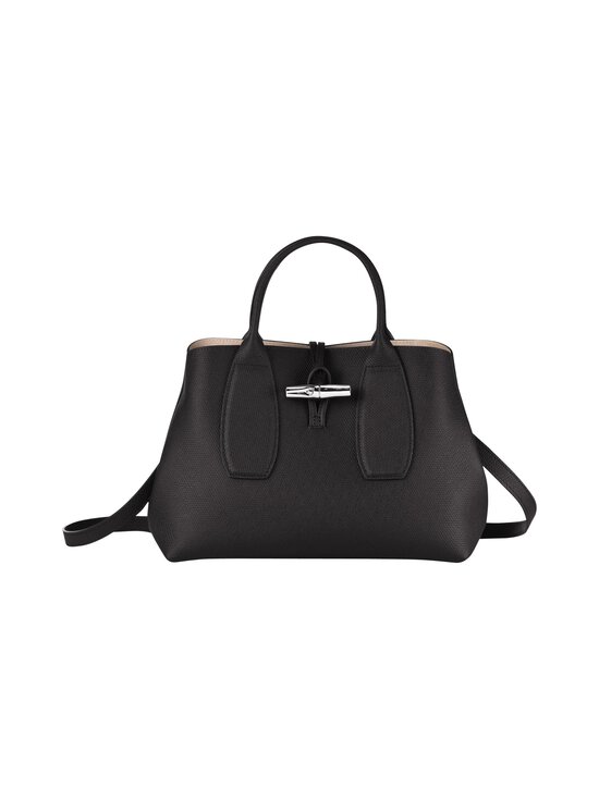 Longchamp - Roseau Top M ādas soma - 001 BLACK - photo 3 Longchamp - Roseau Top M ādas soma - 001 BLACK | Stockmann - photo 3