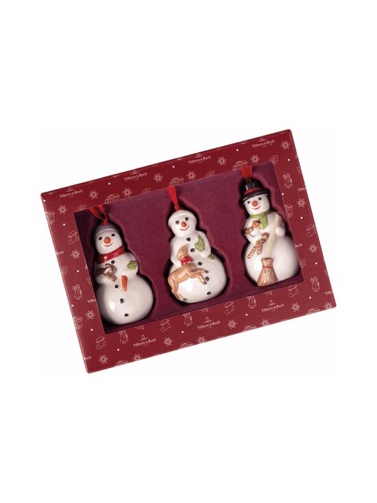 Villeroy & Boch - Nostalgic Ornaments Snowmen Ziemassvētku rotājumi 3 gab. - MULTICOLOR - photo 2 Villeroy & Boch - Nostalgic Ornaments Snowmen Ziemassvētku rotājumi 3 gab. - MULTICOLOR | Stockmann - photo 2