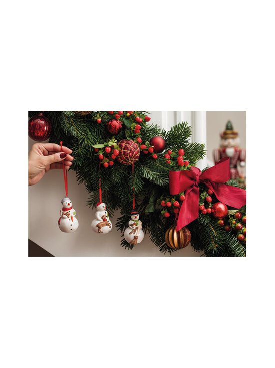 Villeroy & Boch - Nostalgic Ornaments Snowmen Ziemassvētku rotājumi 3 gab. - MULTICOLOR - photo 3 Villeroy & Boch - Nostalgic Ornaments Snowmen Ziemassvētku rotājumi 3 gab. - MULTICOLOR | Stockmann - photo 3