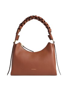 Coccinelle - Boheme Grana Double Hobo ādas soma - 682 COGNAC/NOIR Coccinelle - Boheme Grana Double Hobo ādas soma - 682 COGNAC/NOIR | Stockmann