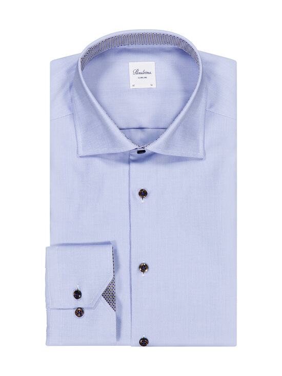 Stenströms - Slimline Cuff Contrast -kauluspaita - 110 LIGHT BLUE | Stockmann - photo 1