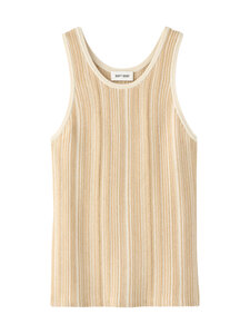 Soft Goat - Tekstuuriraidallinen toppi - 12107 CAMEL | Stockmann