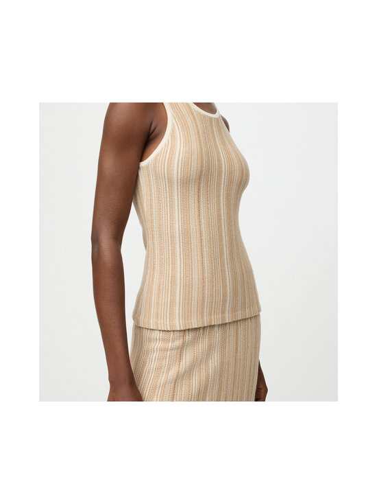 Soft Goat - Tekstuuriraidallinen toppi - 12107 CAMEL | Stockmann - photo 3