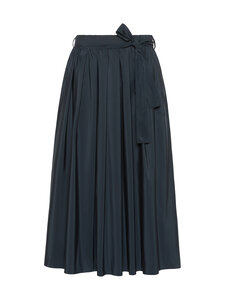 Max Mara Weekend - Laskostettu hame - 002 NAVY | Stockmann