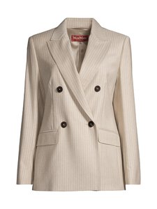 Max Mara Studio - Pucci Jacke Pinstripe -bleiseri - 012 BEIGE | Stockmann