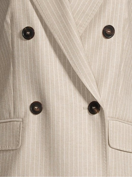 Max Mara Studio - Pucci Jacke Pinstripe -bleiseri - 012 BEIGE | Stockmann - photo 4