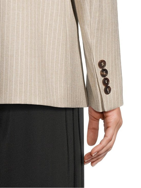 Max Mara Studio - Pucci Jacke Pinstripe -bleiseri - 012 BEIGE | Stockmann - photo 5