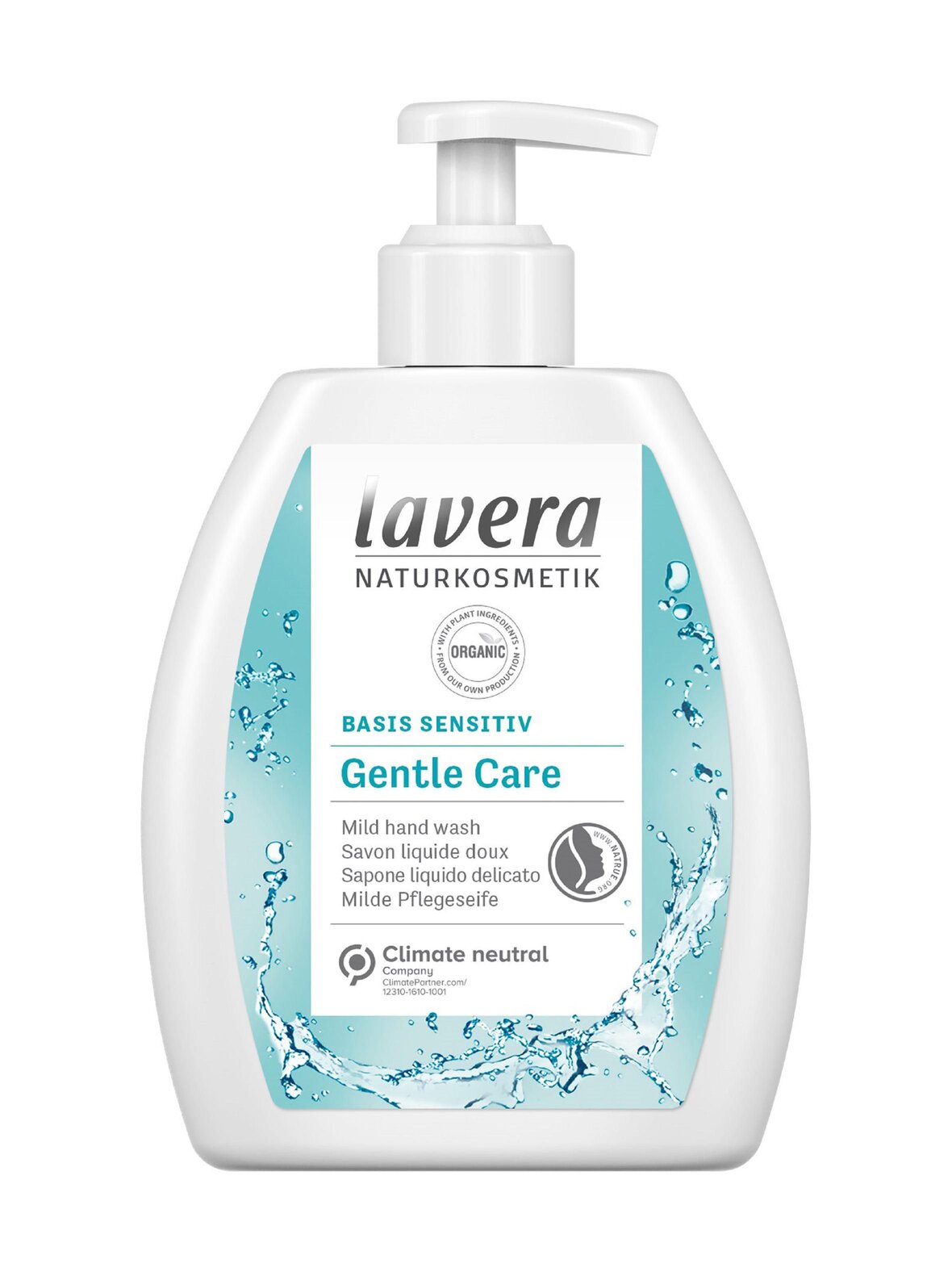 lavera Basis sensitiv gentle care hand wash -käsisaippua 250 ml