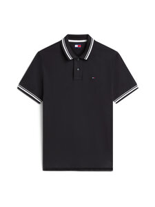 Tommy Jeans - Regular Tipped polo krekls - BDS BLACK | Stockmann