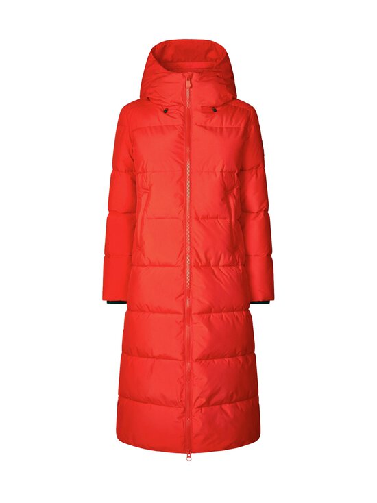 Save The Duck - Missy Padded Long Arctic -parkatakki - 70035 FIERY RED | Stockmann - photo 1