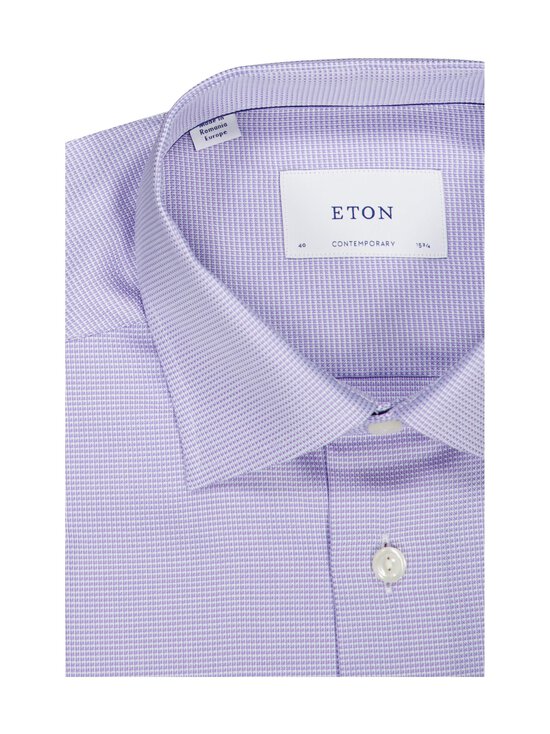 Eton - Contemporary Fit Dobby krekls ar apkakli - 72 LIGHT PURPLE | Stockmann - photo 2