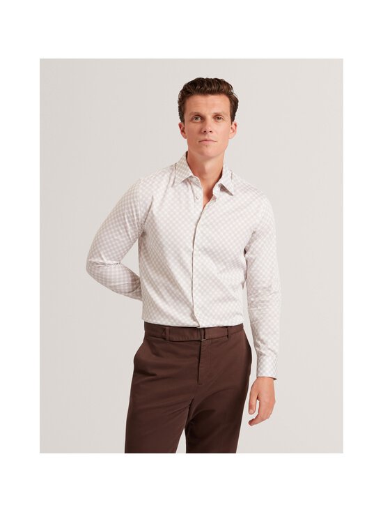 Ted Baker London - SEF Slim Fit Circle Geo Print -kauluspaita - TAUPE - photo 2 Ted Baker London - SEF Slim Fit Circle Geo Print -kauluspaita - TAUPE | Stockmann - photo 2