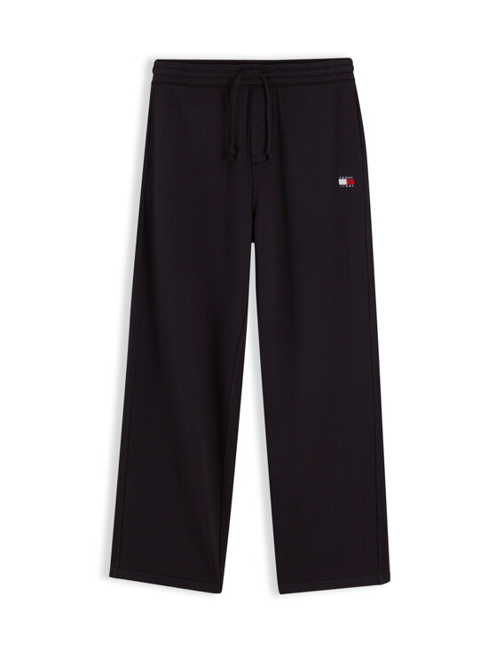 Tommy Jeans - TJM Regular Badge -collegehousut - BDS BLACK | Stockmann - photo 1
