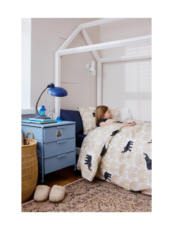Finlayson - Voodipesukomplekt Elefantti Vapaa 150 x 210 cm + 50 x 60 cm - BEIGE/DARK GREY - photo 2 Finlayson - Voodipesukomplekt Elefantti Vapaa 150 x 210 cm + 50 x 60 cm - BEIGE/DARK GREY | Stockmann - photo 2