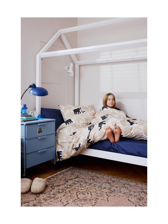 Finlayson - Voodipesukomplekt Elefantti Vapaa 150 x 210 cm + 50 x 60 cm - BEIGE/DARK GREY - photo 3 Finlayson - Voodipesukomplekt Elefantti Vapaa 150 x 210 cm + 50 x 60 cm - BEIGE/DARK GREY | Stockmann - photo 3
