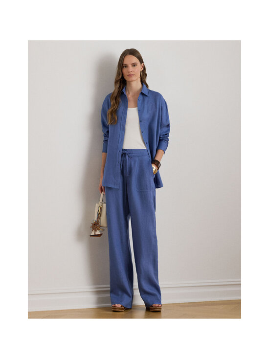 Lauren Ralph Lauren - Jovonie-leveälahkeiset housut - CARSON BLUE | Stockmann - photo 5