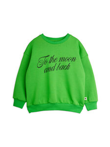 Mini Rodini - To the moon -collegepaita - 75 GREEN | Stockmann