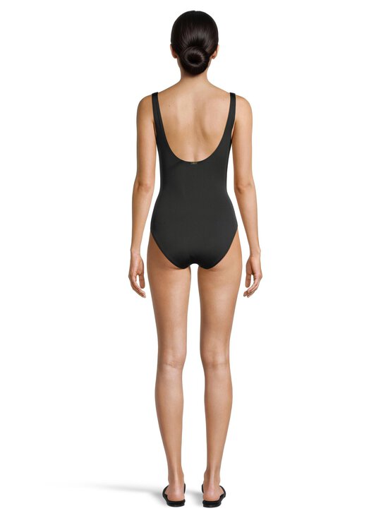 Lauren Ralph Lauren - Ruffle Surplice -uimapuku - BLK BLACK | Stockmann - photo 3
