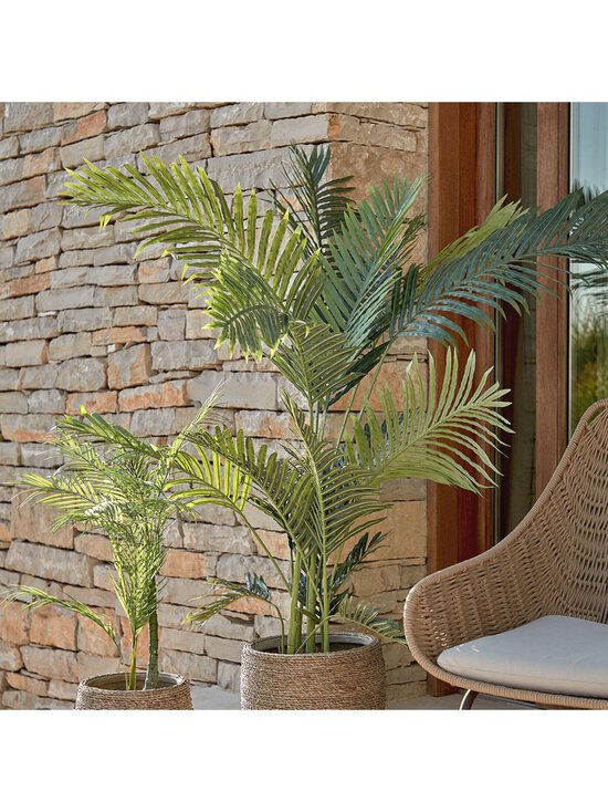 Kave Home - Palmera-tekokasvi - MUSTA - photo 7 Kave Home - Palmera-tekokasvi - MUSTA | Stockmann - photo 7