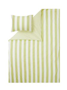 Marimekko - Voodipesukomplekt Korsi Ujo , 150 x 210 + 50 x 60 cm - 160 WHITE, LIGHT GREEN | Stockmann