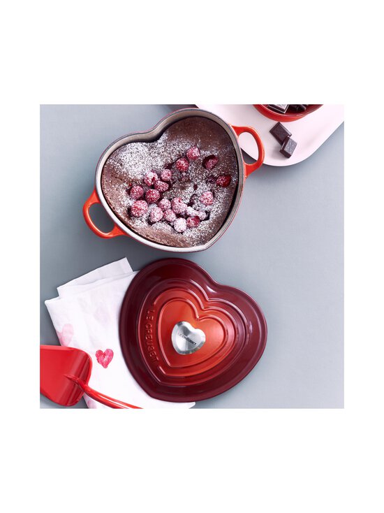 Le Creuset - Malmpott  Heart Cocotte,  1.9 l, 20 cm - CERISE | Stockmann - photo 6