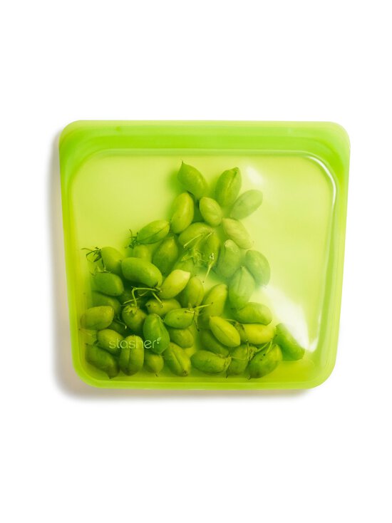 Stasher - Säilituskott Sandwich Storage Bag, 450 ml - GREEN LIME | Stockmann - photo 2