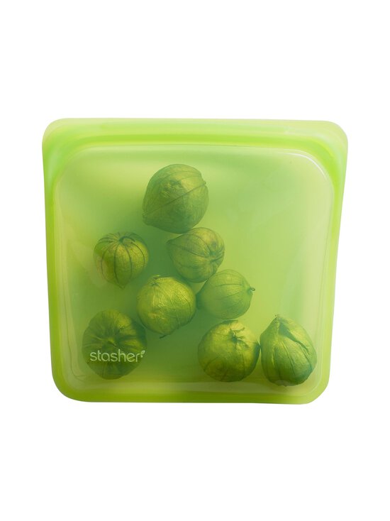 Stasher - Säilituskott Sandwich Storage Bag, 450 ml - GREEN LIME | Stockmann - photo 3