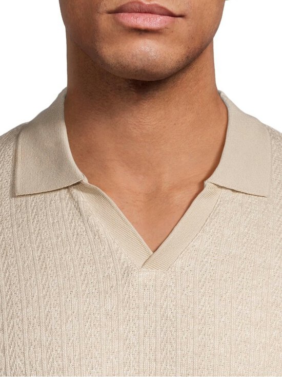 CONSTRUE - Monza adīts polo krekls - SOFT WHITE | Stockmann - photo 4