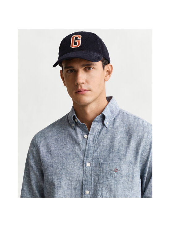 GANT - Triiksärk Regular Cotton Linen - 442 VINTAGE BLUE | Stockmann - photo 4