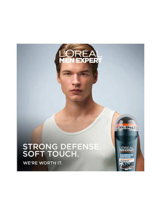L'Oréal Paris - Men Expert Magnesium Defence Hypoallergenic 48H Deodorant Roll On -deodorantti - NOCOL | Stockmann - photo 3