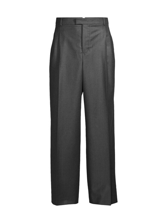 Ami - Pantalon Large Avec Pattes De Serrages -housut - 020 : ANTHRACITE | Stockmann - photo 1