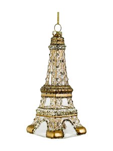 Shishi - Eiffel Tower -joulukuusenkoriste 13,5 cm - GOLD | Stockmann