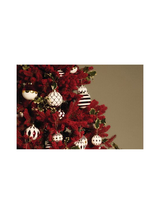 Alessi - Delight Christmas 5 -joulukuusenkoriste - WHITE/RED/GOLD | Stockmann - photo 2