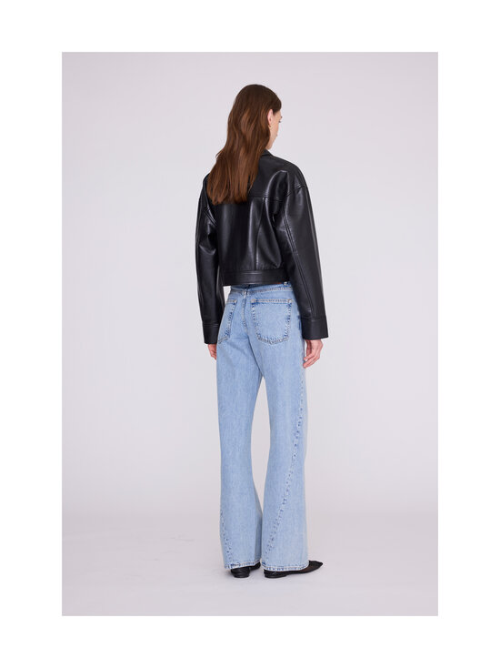 Anine Bing - Assan-nahkatakki - BLK81 BLACK RECYCLED LEATHER | Stockmann - photo 5