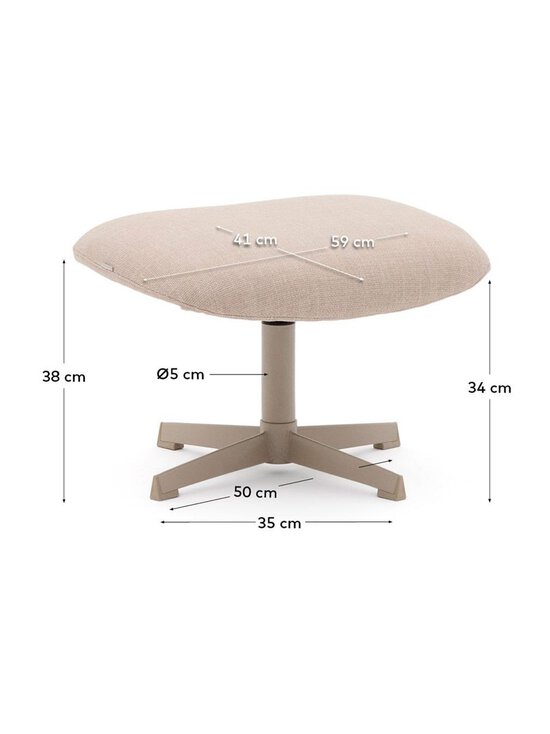 Kave Home - Teryl-rahi - BEIGE,HARMAA - photo 5 Kave Home - Teryl-rahi - BEIGE,HARMAA | Stockmann - photo 5