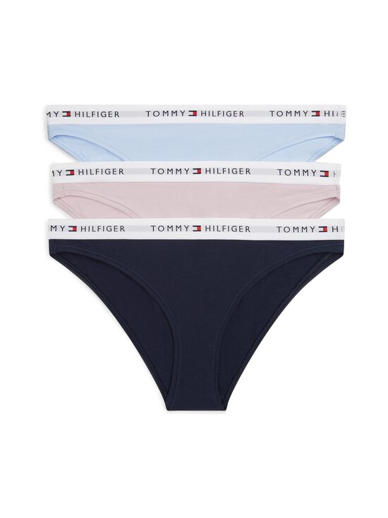 Tommy Hilfiger - Bikini apakšbiksītes 3 iepak. - 0U4 NAVY/BREEZY ORCHID/SWEET BLUE | Stockmann - photo 1