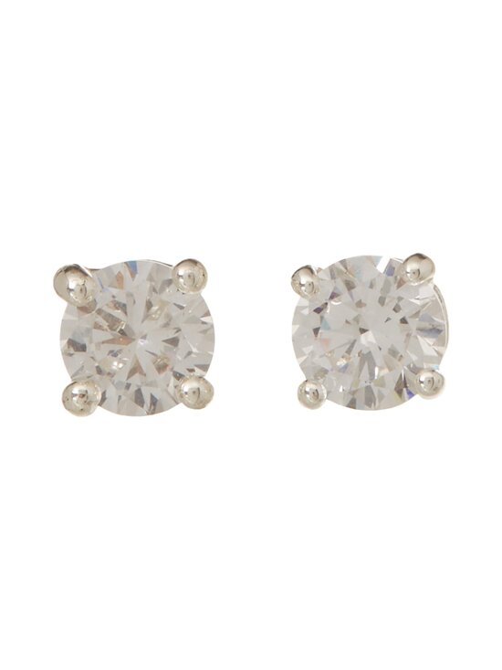 5mm Cubic Zirconia Stud Earrings -korvakorut