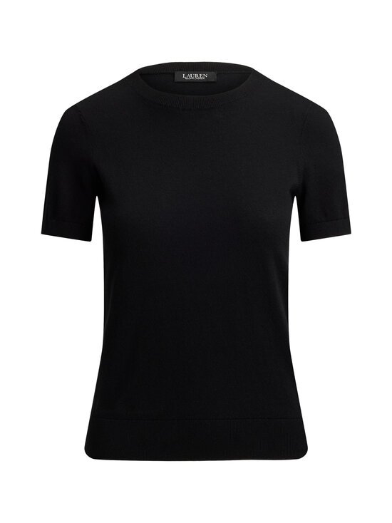 Lauren Ralph Lauren - Lyhythihainen neulepusero - 002 BLACK | Stockmann - photo 1