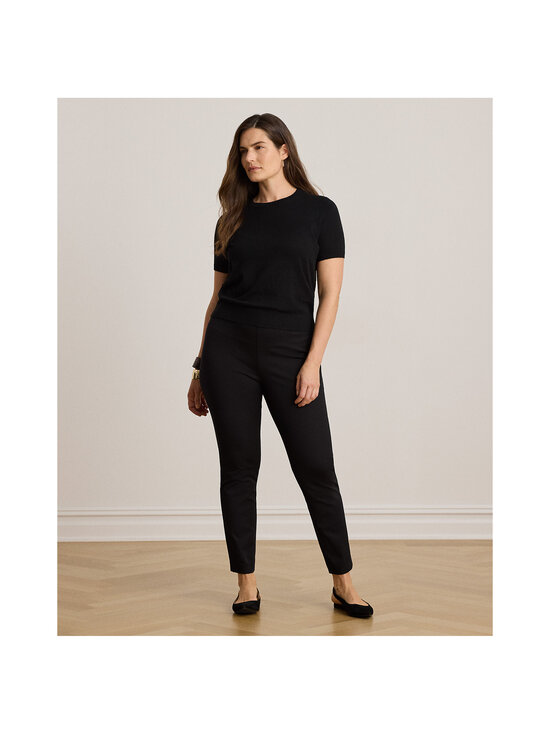 Lauren Ralph Lauren - Lyhythihainen neulepusero - 002 BLACK | Stockmann - photo 4