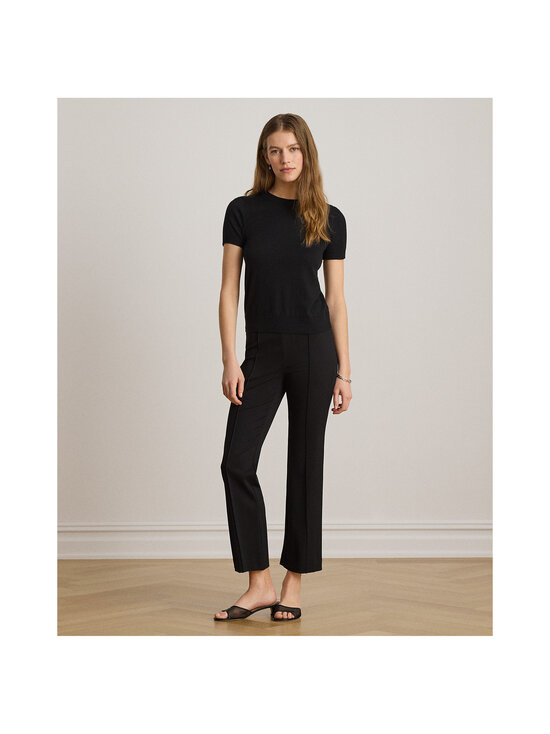 Lauren Ralph Lauren - Lyhythihainen neulepusero - 002 BLACK | Stockmann - photo 7