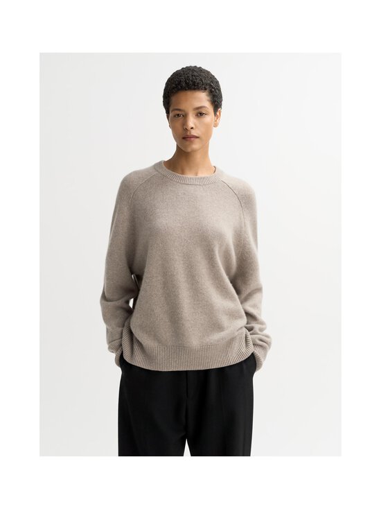 Soft Goat - Boyfriend Crew Neck kašmira džemperis - GREIGE | Stockmann - photo 2