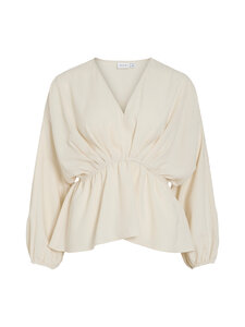 Vila - Viselia V-neck blūze - BIRCH | Stockmann