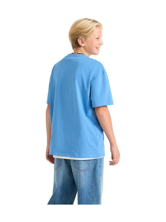 Lindex - T-krekls - 8781 DUSTY BLUE | Stockmann - photo 4