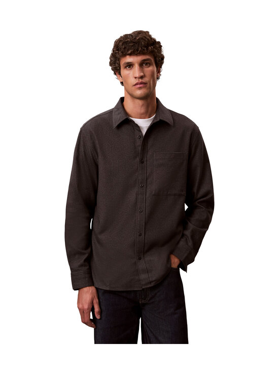 Calvin Klein Jeans - Melange Easy -flanellipaita - UB1 BLACK | Stockmann - photo 1