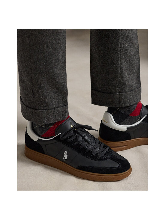 Polo Ralph Lauren - Tennised Bedford Low Top - 002 BLACK/WHITE | Stockmann - photo 5
