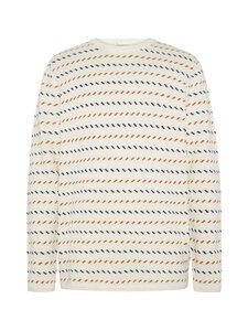 Knowledge Cotton Apparel - Jacquard-neulepaita - 1387 EGRET | Stockmann